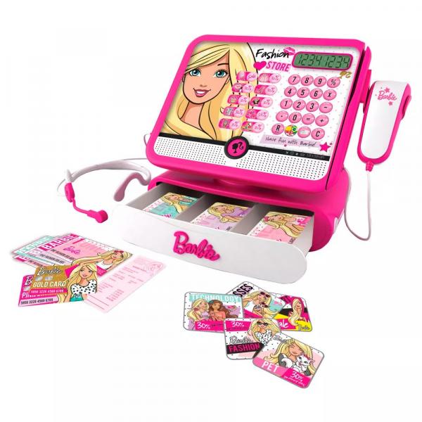 Caixa Registradora Barbie Luxo Fun 7274-9-FUN