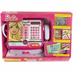 Caixa Registradora Da Barbie Com Calculadora De Verdade