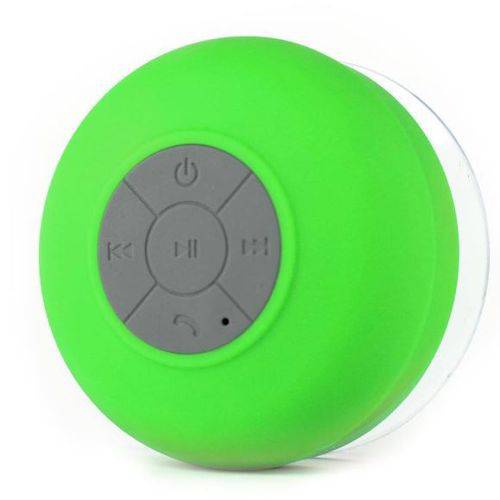 Caixa Som Banheiro Prova Dágua Bluetooth Samsung Iphone Asus-verde