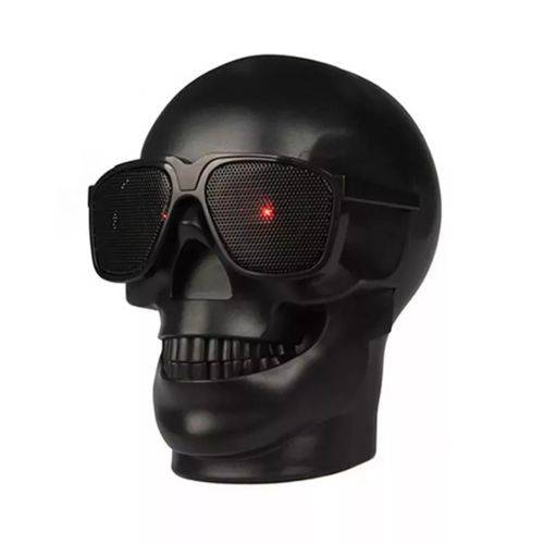 Caixa Som de Caveira Bluetooth Skull Portátil Lançamento