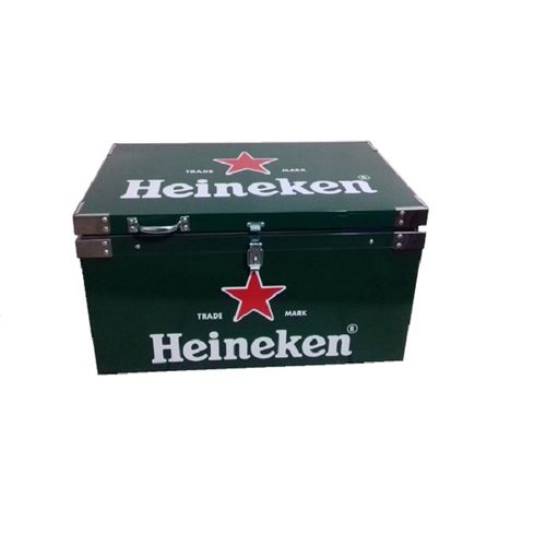 Caixa Térmica 60 Litros Heineken Galvanizado