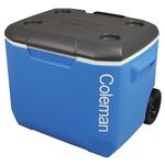 Caixa Térmica com Roda 60 Qt Azul/branco/cinza 56,7 Litros - Coleman