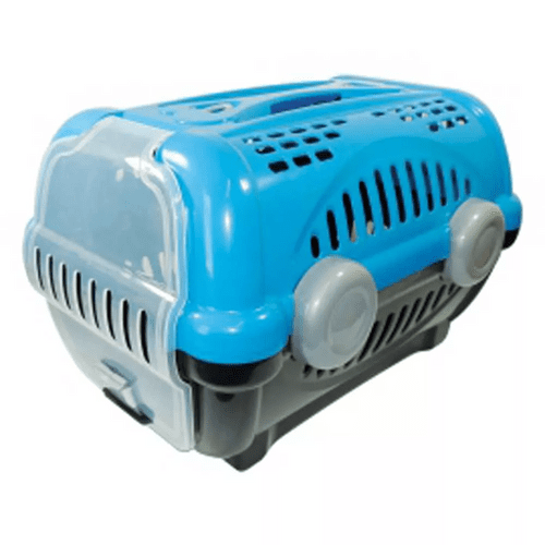 Caixa Transporte Furacão Pet Luxo Nº1 Azul