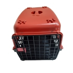 Caixa transporte n°3 para gatos vermelha