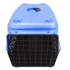 Caixa Transporte para Cães e Gatos N1 - Azul