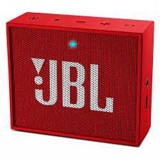 Caixas de Som Bluetooth Portátil JBL Go Vermelha