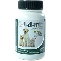 Cal-D-Mix com 120 Comprimidos Vetnil
