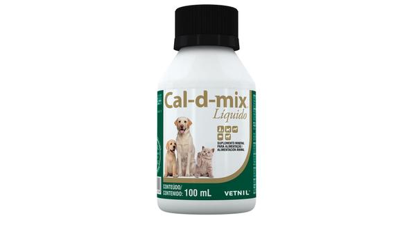 Cal-D-Mix Suplemento Líquido Vetnil - 100 ML