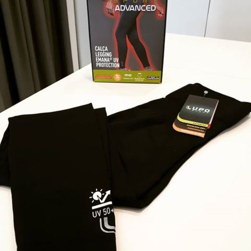 Calca Anticelulite Emana - Calça Legging Emana Uv Protection Lupo Sport Advanced