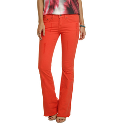 Calça em Sarja Calvin Klein Jeans Flare Color