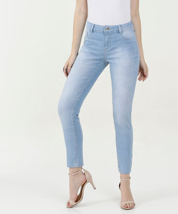 Calça Feminina Jeans Stretch Skinny Marisa