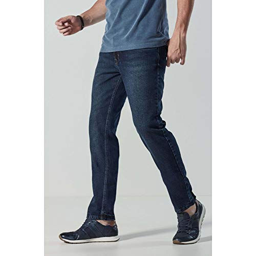Calça Jeans Basic Fit Azul / 38