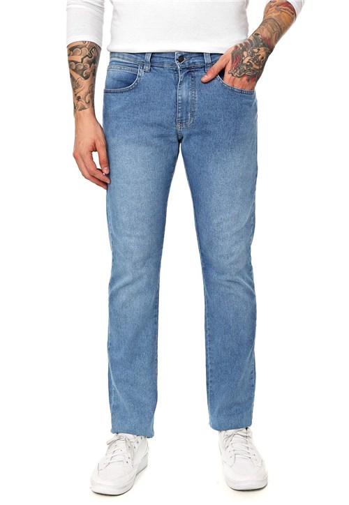 Calça Jeans Billabong Reta Fifty Azul