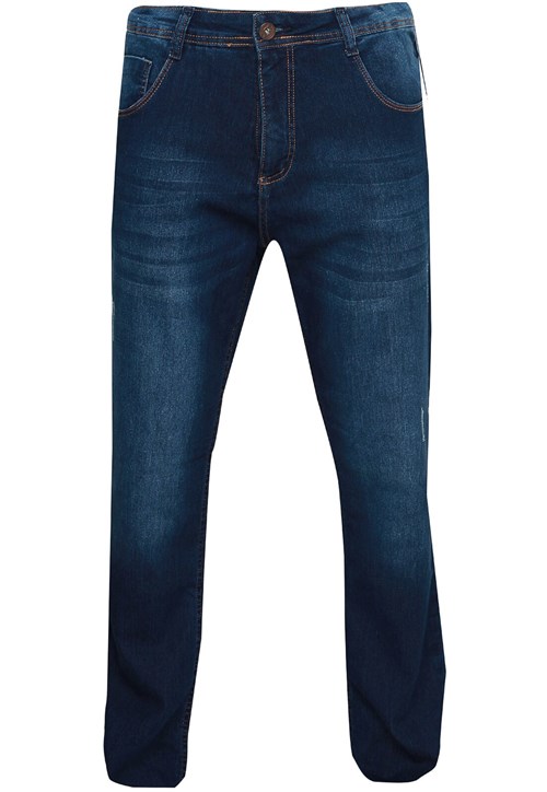 Calça Jeans Biotipo Reta Estonada Azul