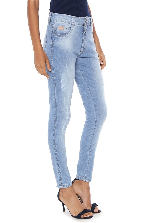 Calça Jeans Biotipo Slim Girlfriend Azul