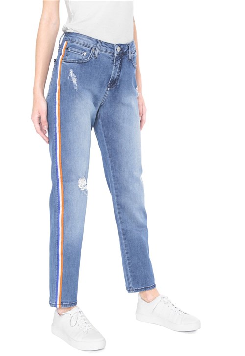 Calça Jeans Calvin Klein Jeans Boyfriend Azul
