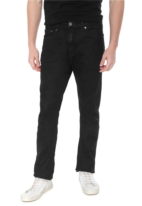 Calça Jeans Calvin Klein Jeans Slim Five Pockets Straight Preta