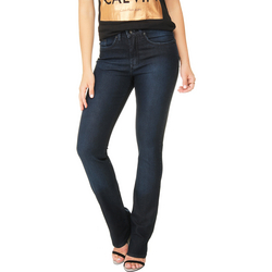 Tudo sobre 'Calça Jeans Cintura Alta Calvin Klein Jeans Straight'