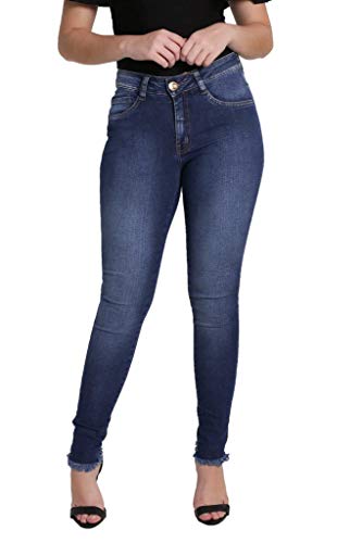 Calça Jeans Denuncia New Skinny Azul 46