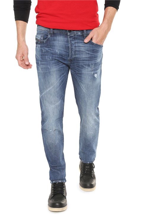 Calça Jeans Diesel Slim Buster Azul