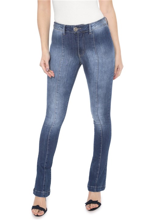 Calça Jeans Eventual Bootcut New Azul