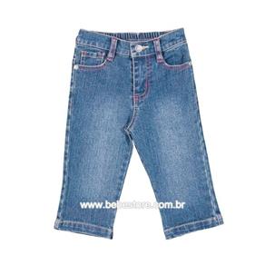 Calça Jeans Feminina- Azul Claro - e