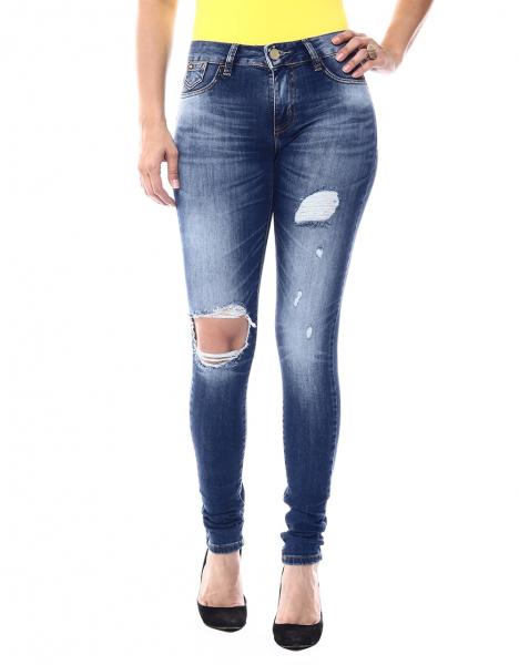 Calça Jeans Feminina Legging - 245283 - Sawary