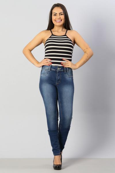 Calça Jeans Feminina Legging - 249956 - Sawary