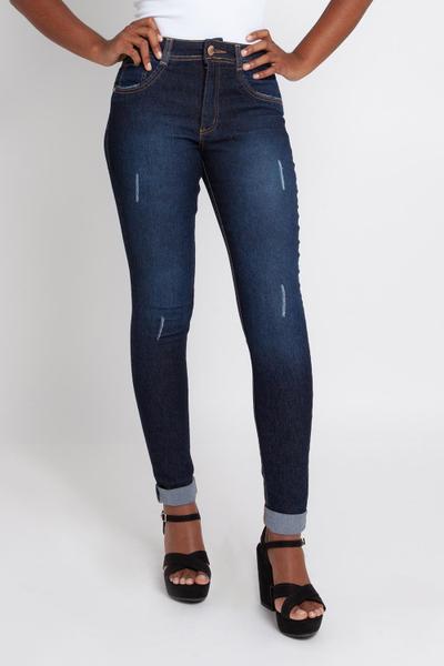 Calça Jeans Feminina Skinny Biotipo Azul - Avenida