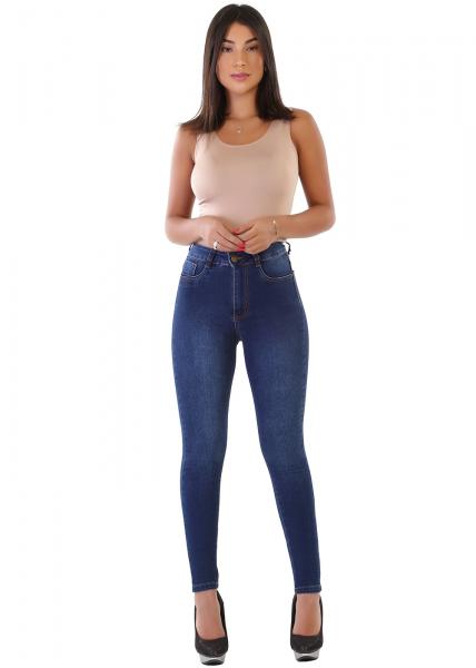 Calça Jeans Feminina Super Lipo - 262949 - Sawary