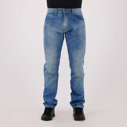 Calça Jeans HD Estonada Slim Masculina