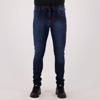 Calça Jeans HD Skinny Estonada Masculina
