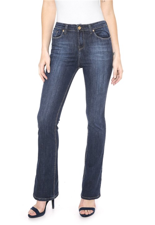Calça Jeans Iódice Bootcut Shakira Azul