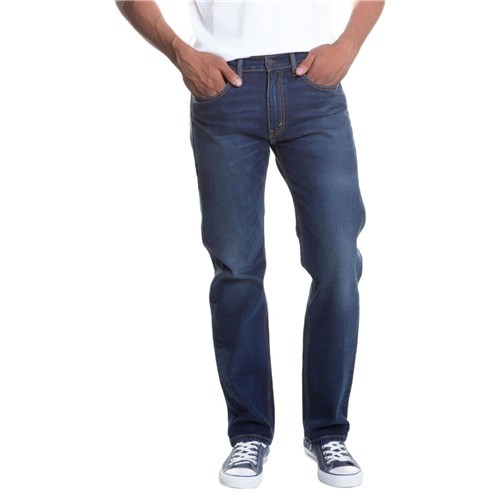 Calça Jeans Levis Man 505 Regular Escura