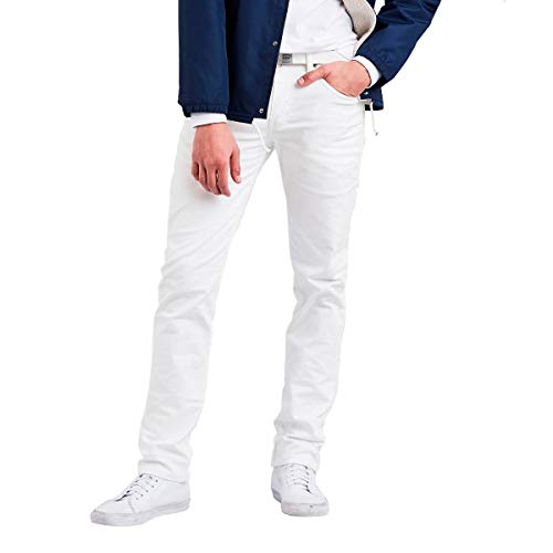 Calça Jeans Levis Masculina 511 Slim Branca