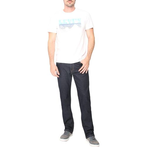 Calça Jeans Levis Masculino 505 Regular Fit Azul Escuro
