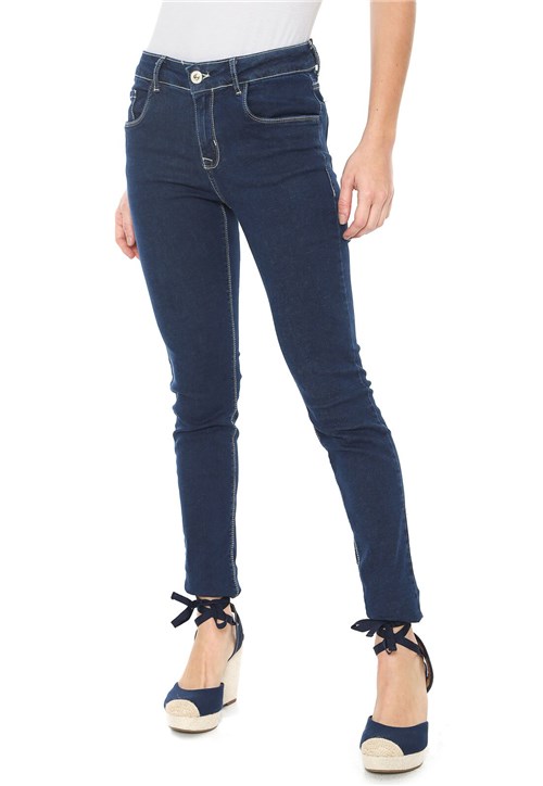 Calça Jeans Lez a Lez Skinny Azul
