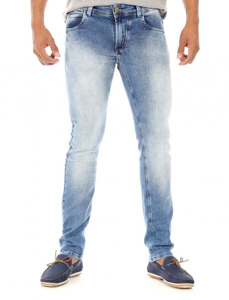 Calça Jeans Masculina Confort Skinny - 244000 - Sawary