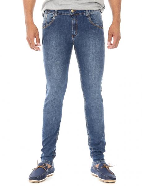 Calça Jeans Masculina Confort Skinny - 243691 - Sawary