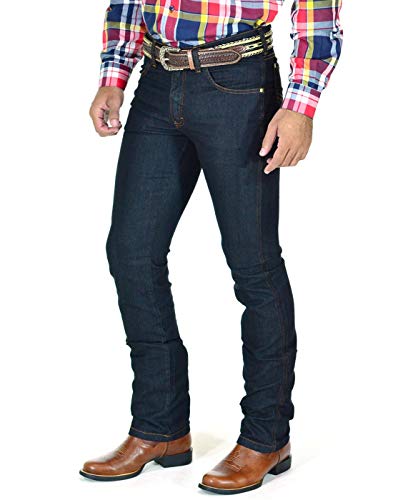 Tudo sobre 'Calça Jeans Masculina Cowboy ST Lycra Preta'