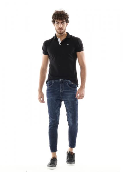 Calça Jeans Masculina Cropped - 254112 - Sawary