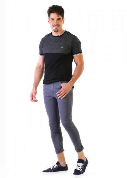 Calça Jeans Masculina Cropped - 257206 - Sawary