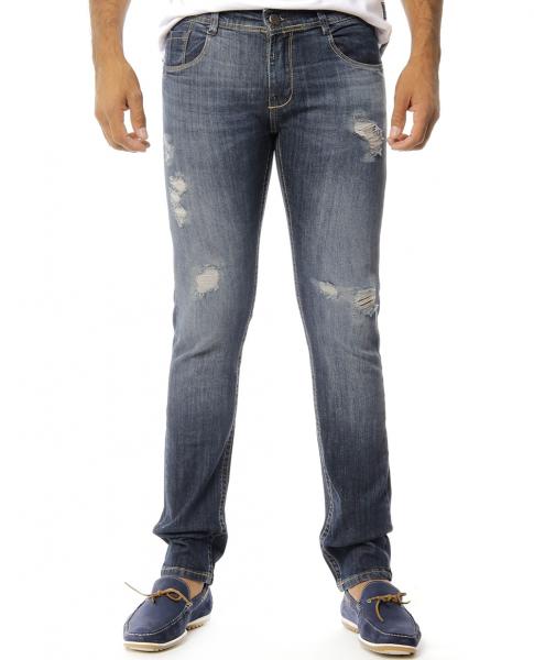 Calça Jeans Masculina Skinny Confort - 246399 - Sawary