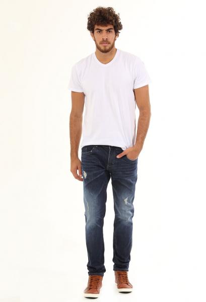 Calça Jeans Masculina Skinny Confort - 247056 - Sawary