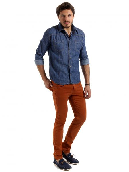 Calça Jeans Masculina Skinny Confort - 248094 - Sawary
