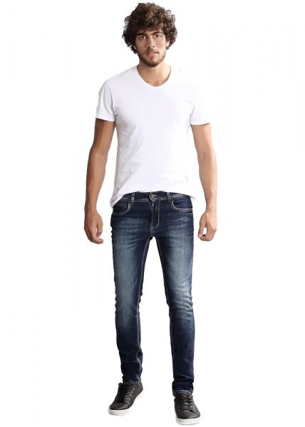 Calça Jeans Masculina Skinny Confort - 250019 - Sawary