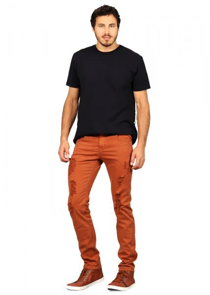 Calça Jeans Masculina Skinny Confort - 250876 - Sawary