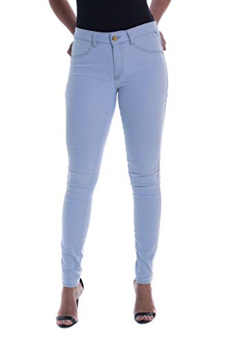 Calça Jeans New Skinny, Denúncia, Feminino, Azul, 42