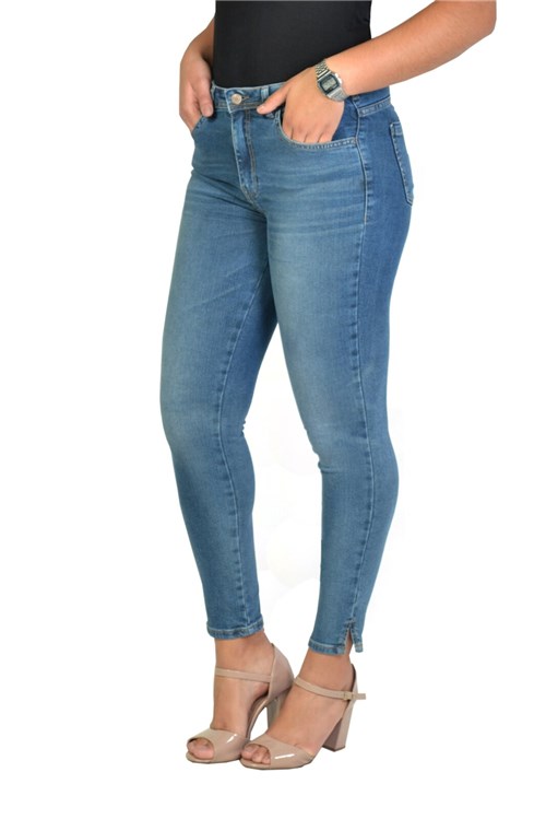 Calça Jeans Super Skinny Cintura Média Yck’s