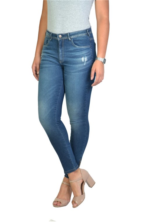 Calça Jeans Super Skinny Cintura Media Yck’s